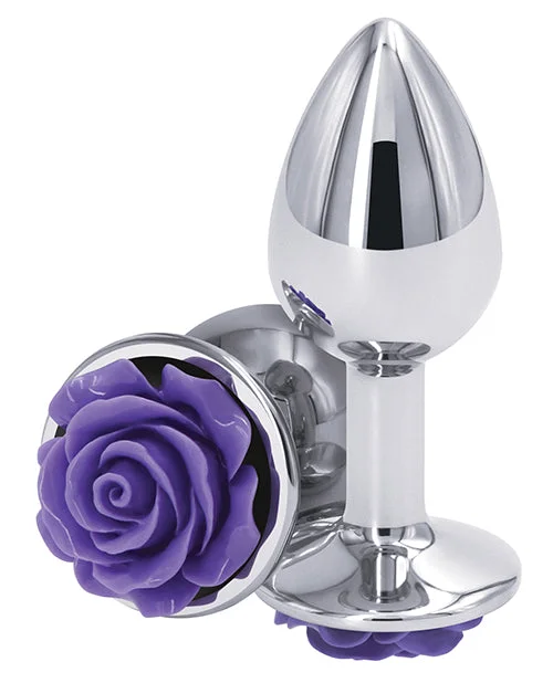 vibrating anal toy for ultimate pleasure accessories-Rear Assets Small - Purple Rose