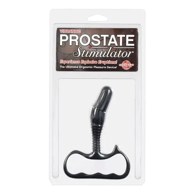 vibrating butt plug with variable speed settings accessories-Vibrating Prostate Stimulator - Black