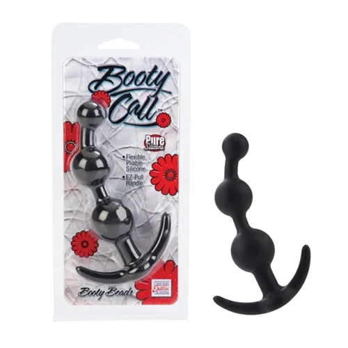 silicone vibrating anal beads accessories-Booty Call Booty Beads - Black