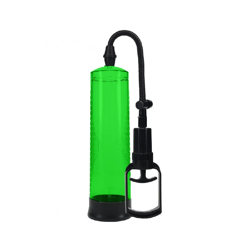 vibrating massager for intimate massage accessories-Pumped Basic Pump 2 Water Resistant Green