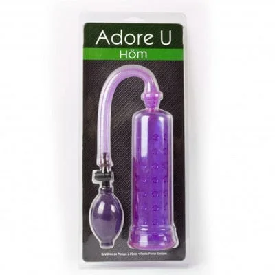 vibrating anal toy for ultimate pleasure accessories-Adore U Höm - Penis Pump - Purple