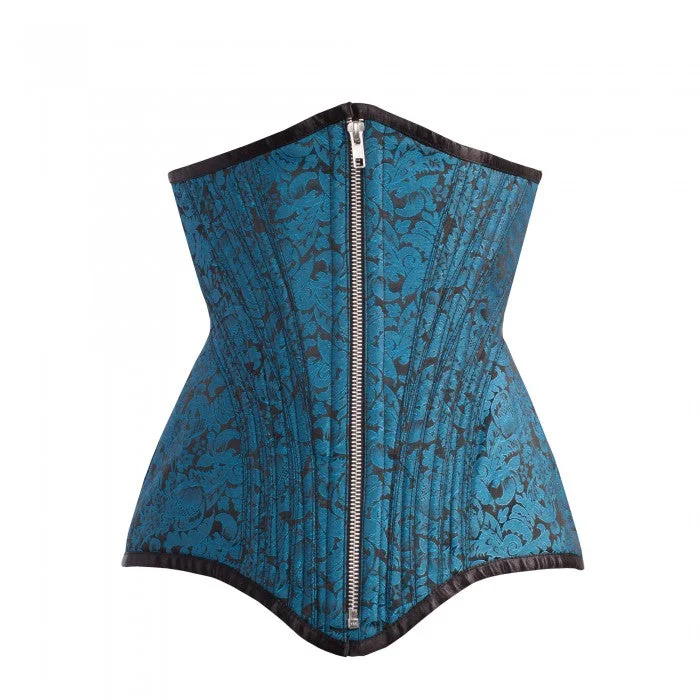 corset for alternative lines-Nahomy Waist Trainer Steel Boned Corset