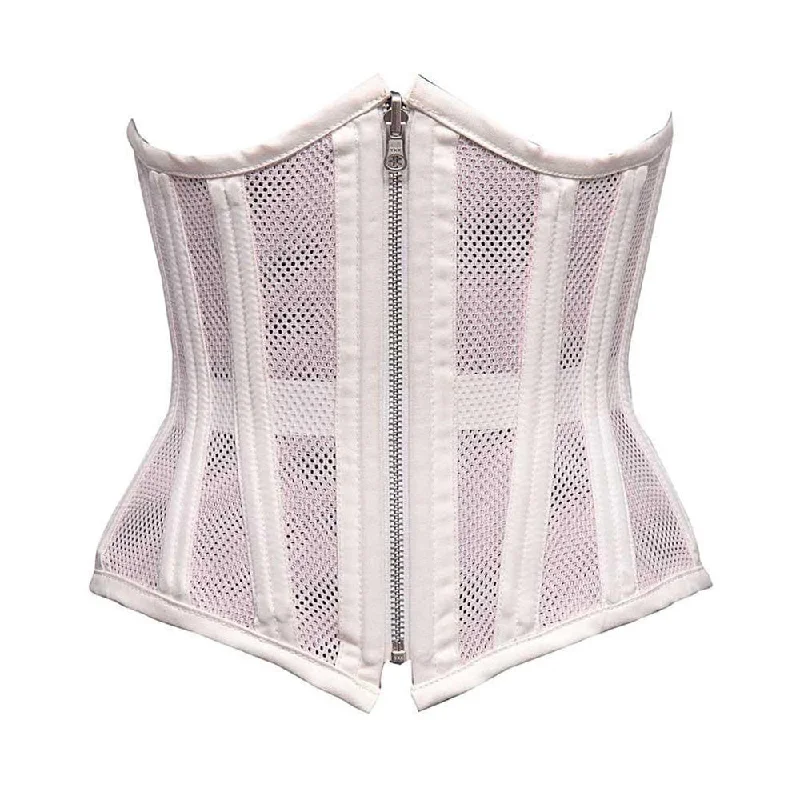 corset with pearl lines-Corinne Custom Made Corset