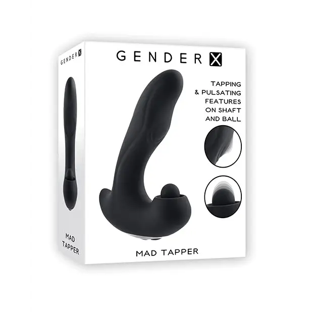 vibrating cock sleeve for solo play accessories-Gender X The Mad Tapper