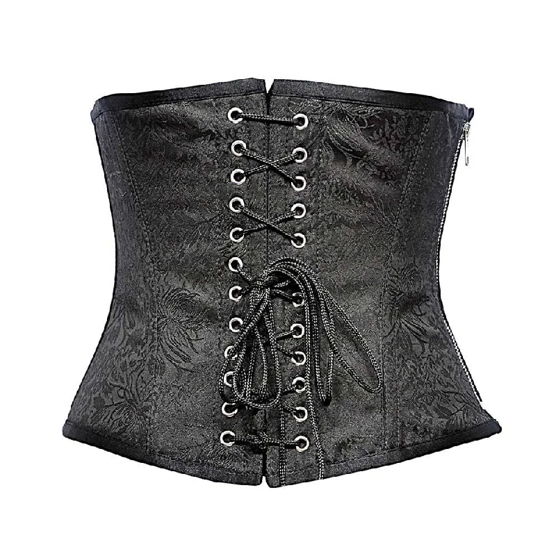 corset with floral curves-Carmela Custom Made Corset