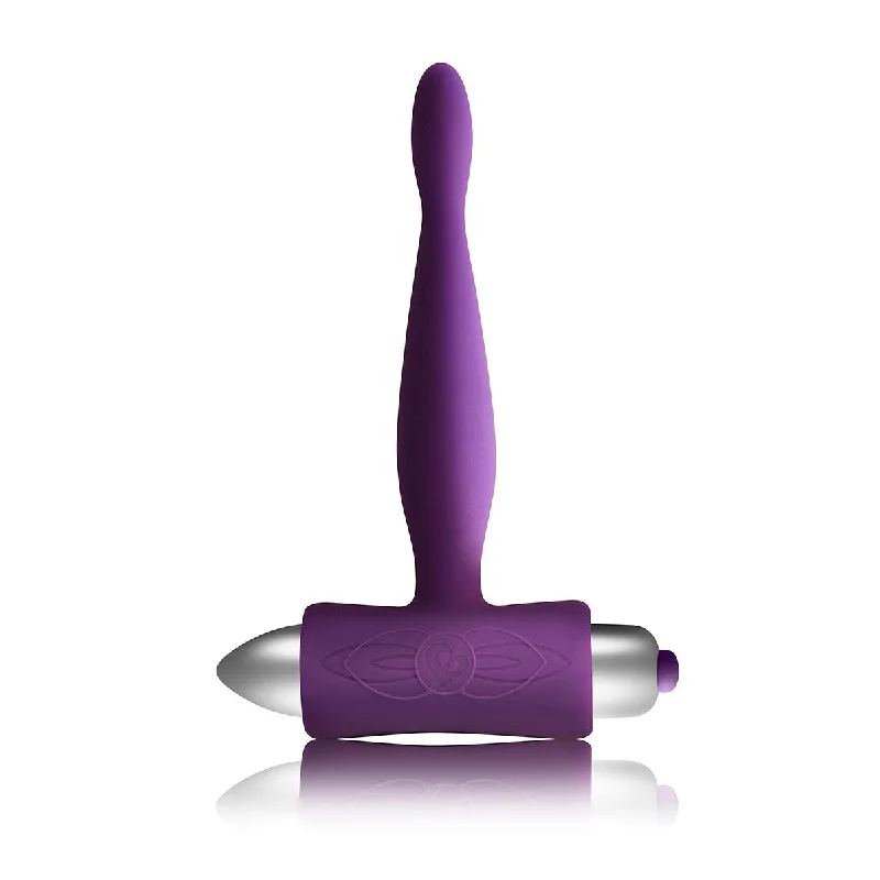 vibrating anal plug with rotating function accessories-Rocks Off Petite Sensations Teazer - Purple