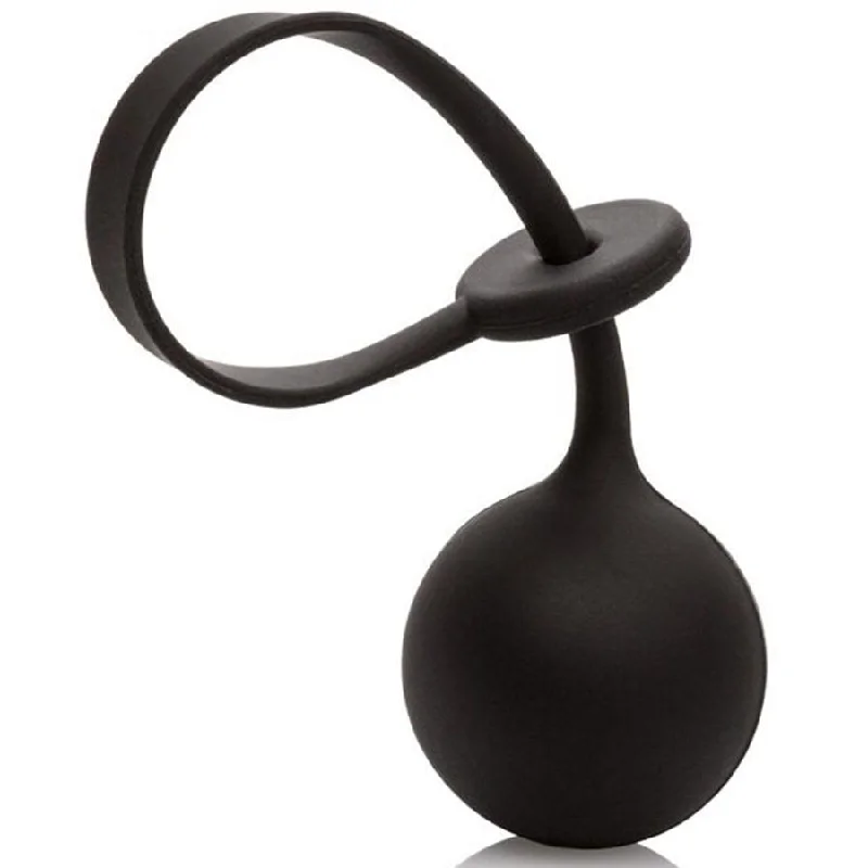 vibrating sex toy for couples with adjustable intensity accessories-Weighted Lasso Ring