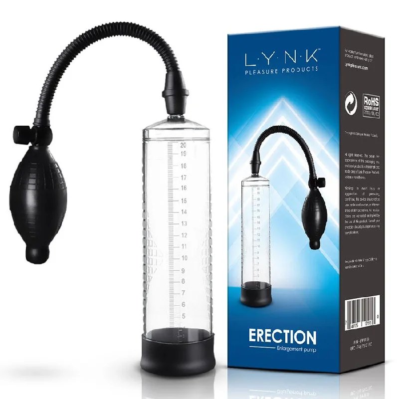 vibrating cock ring with remote control for couples accessories-Men's Beginner Erection Enlargement Penis Pump by Lynk Pleasure