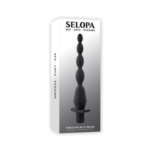 vibrating butt plug for targeted anal stimulation accessories-Selopa Vibrating Butt Beads