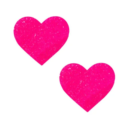 sexy-lingerie-with-high-cut-Neva Nude Pasty Super Sparkle Watermelly Pink Blacklight Glitter I Heart U