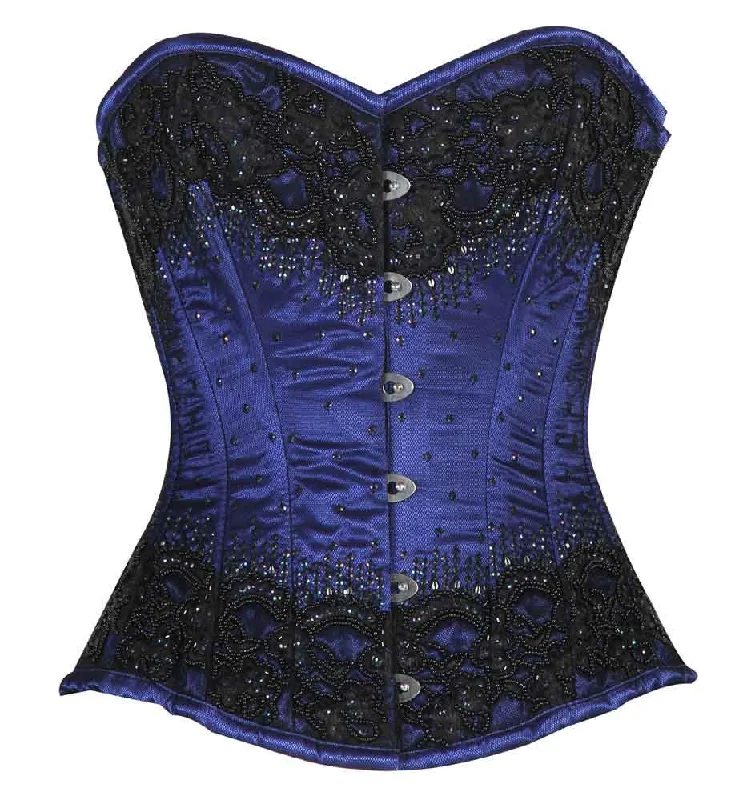 corset with lace lines-Ester Custom Made Corset