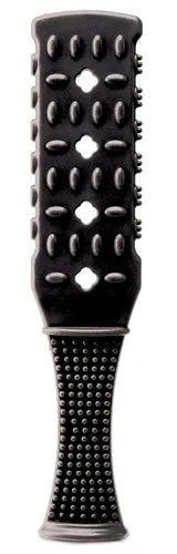 vibrating cock sleeve for solo play accessories-Fetish Fantasy Series Rubber Paddle - Black