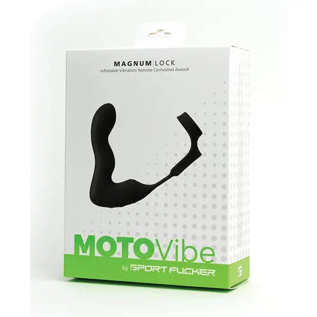 vibrating massaging toy for couples accessories-Sport Fucker Motovibe Magnum Lock - Black