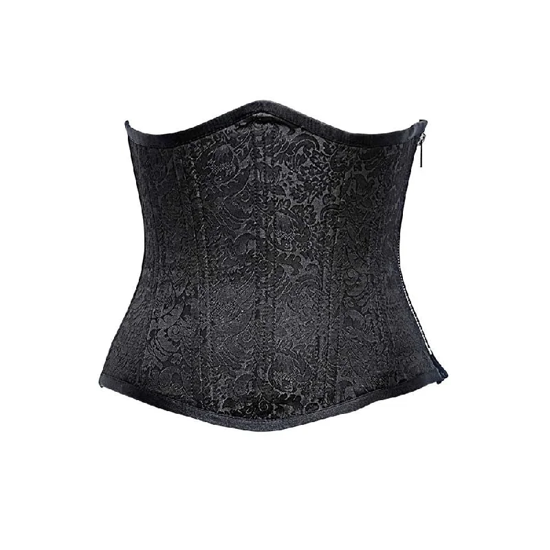 corset with bold texture-Charlene Waist Training Corset