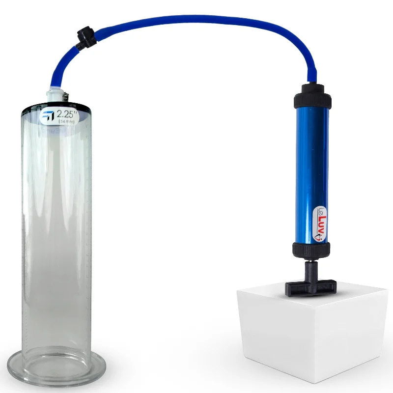 vibrating anal probe with heat settings accessories-AERO Penis Pump | Light Aluminum Handle with WIDE Flanged Cylinder, 9" and 12" Length