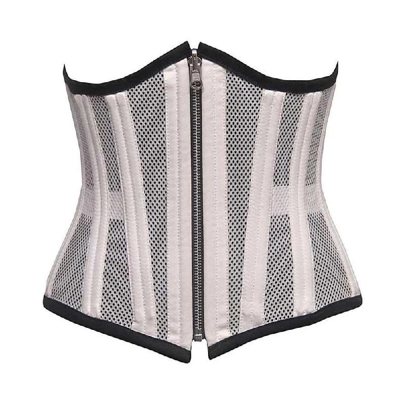 corset with sheer lines-Cordelia Custom Made Corset