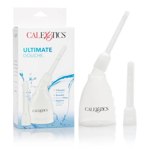 vibrating anal plug for intense G-spot pleasure accessories-CALEXOTICS ULTIMATE DOUCHE