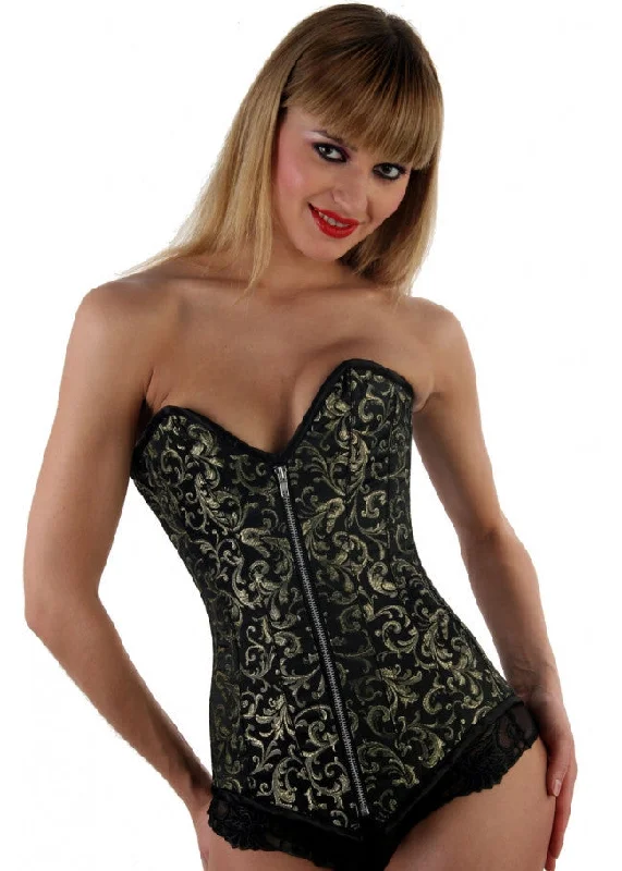 corset with side panels-Annaliese Custom Made Corset