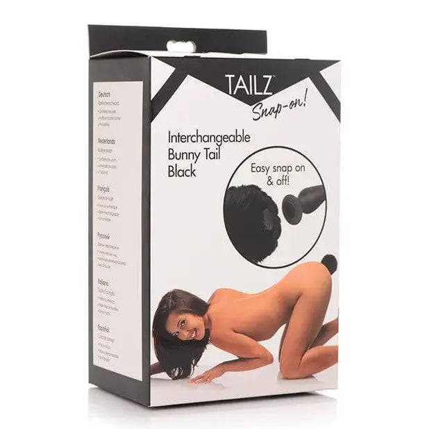 vibrating cock ring with app control accessories-Tailz Interchangeable Bunny Tail