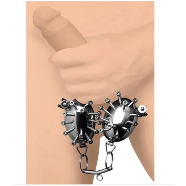 anal plug for men with vibrating function accessories-Scrotumn Egg Shells With Spikes by XR