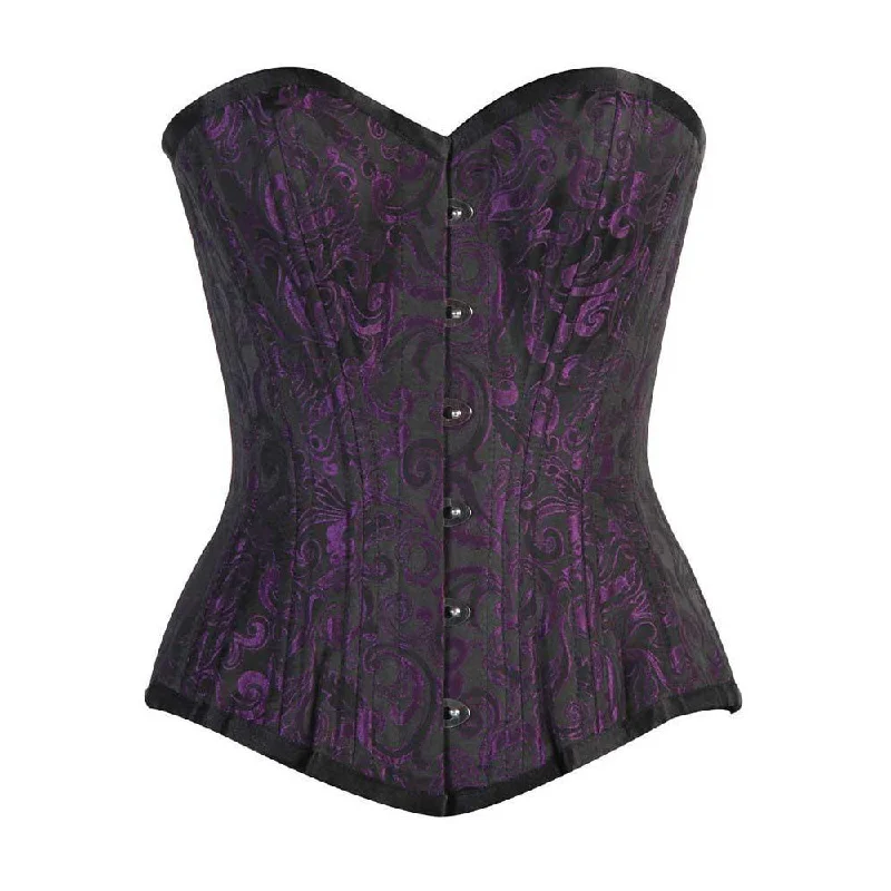 corset with scalloped silhouette-Genesis Waist Training Corset