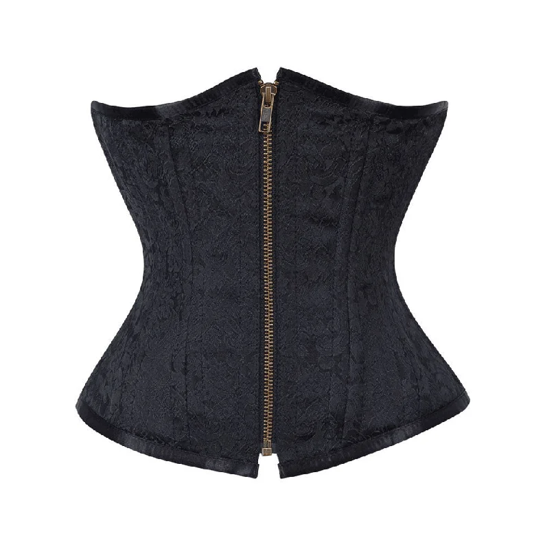 corset with bold panels-Amiah Custom Made Corset