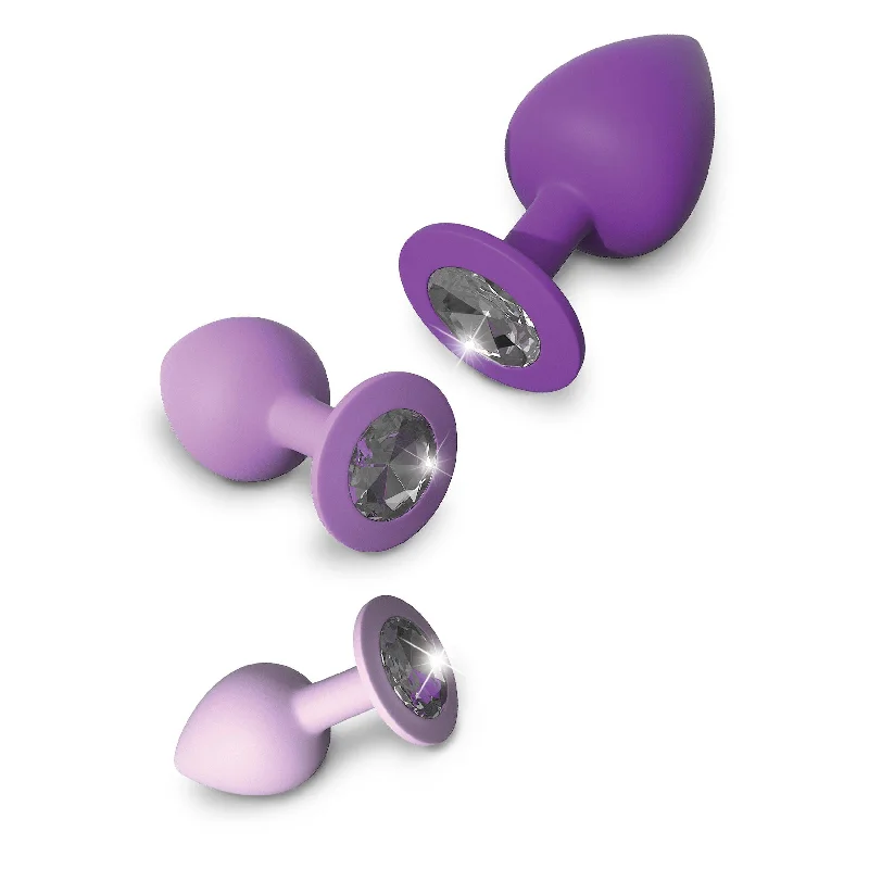 vibrating toy for G-spot and clitoral dual stimulation accessories-Fantasy For Her - Her Little Gems Trainer Set