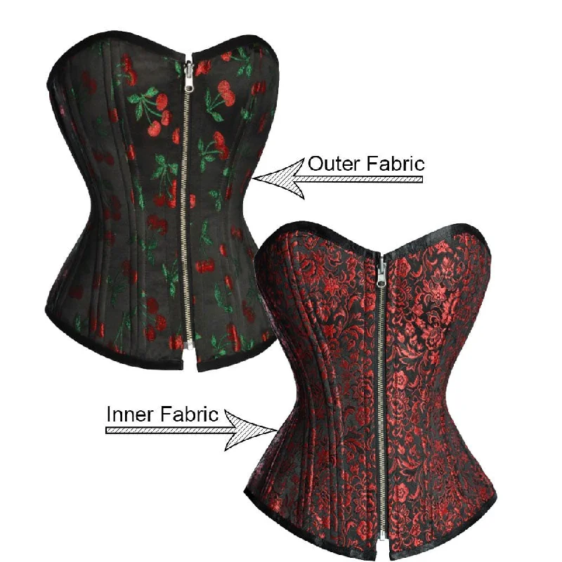 corset for fashion curves-Eleanor Reversible Waist Training Corset