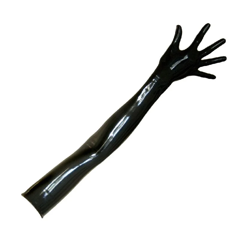 vibrating dildo for intense anal stimulation accessories-Molded Opera Length Latex Gloves (Chlorinated)