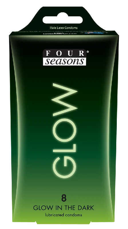 vibrating love egg with vibrating function for couples accessories-4 SEASONS GLOW CONDOMS 8 PACK